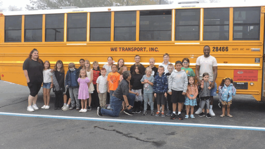 Charter bus in New York for group travel with WE Transport