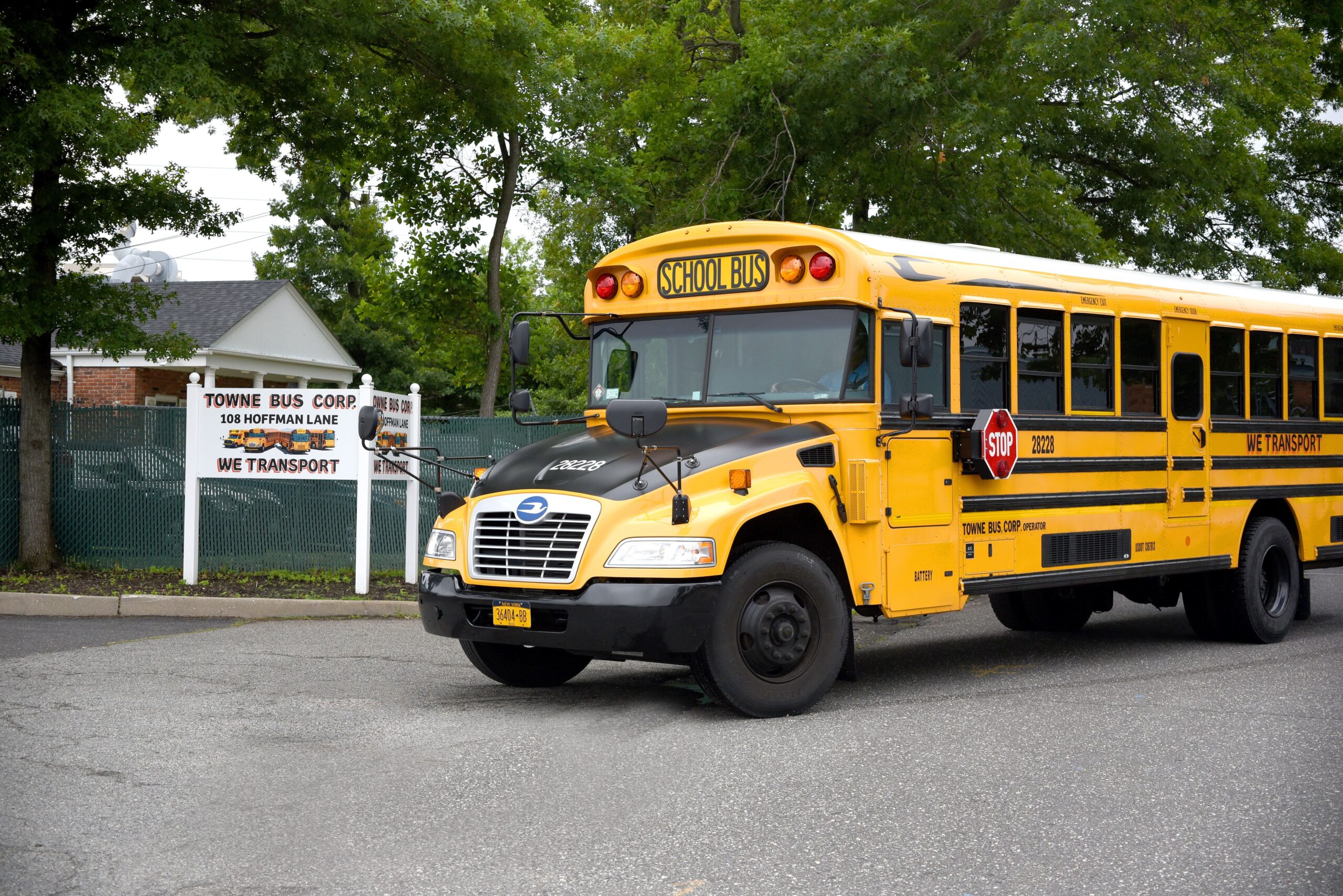 WE Transport charter bus providing safe and reliable group transportation in New York City and Long Island