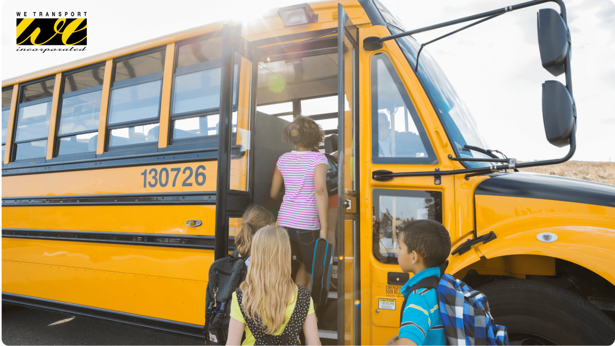 Safe school field trip charter bus transportation in New York by WE Transport