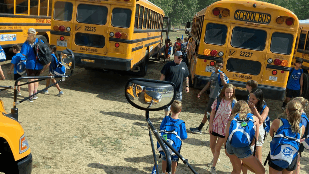 School field trip transportation Long Island with WE Transport buses and trained drivers